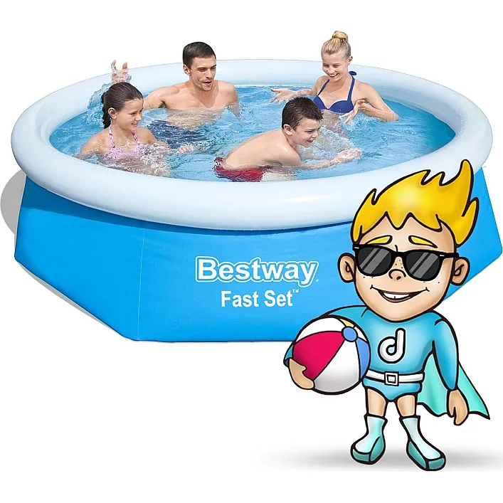 Бассейн надувной Bestway 57448, 244 x 61 см