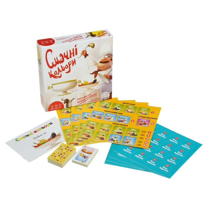 Настольная игра "Вкусные цвета" Arial (Нас6773)
