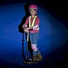 Защитный комплект наколенники и налокотники Micro - Розовый (S)