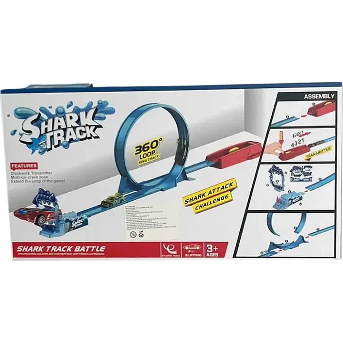 Трек с запуском "Shark Track" в коробке 6688-280 р.38*26*8см (Нас8828)