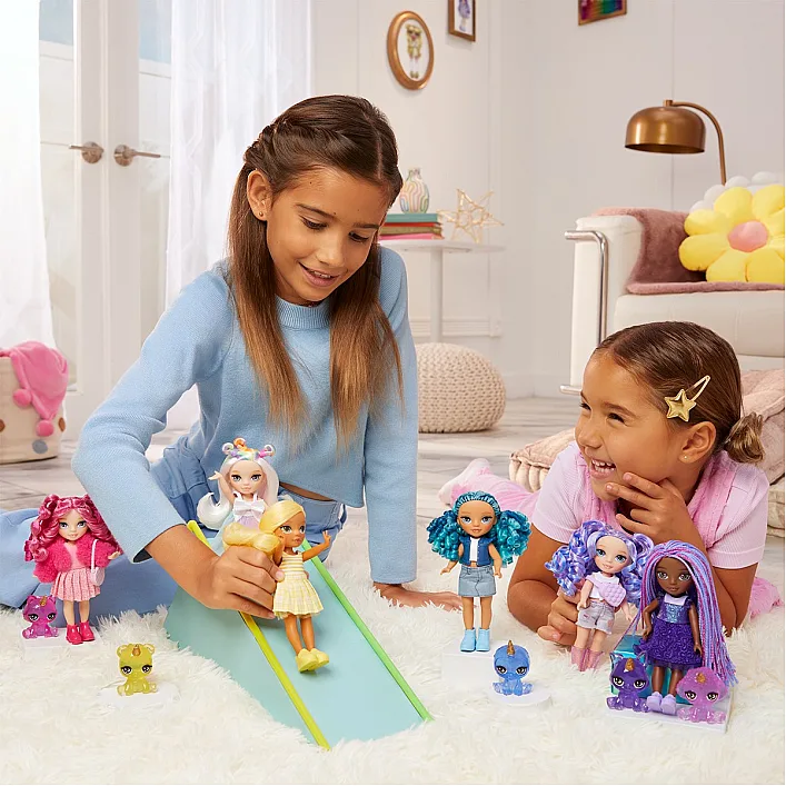 Игровой набор с куклой Rainbow High серии Littles - Аметиста