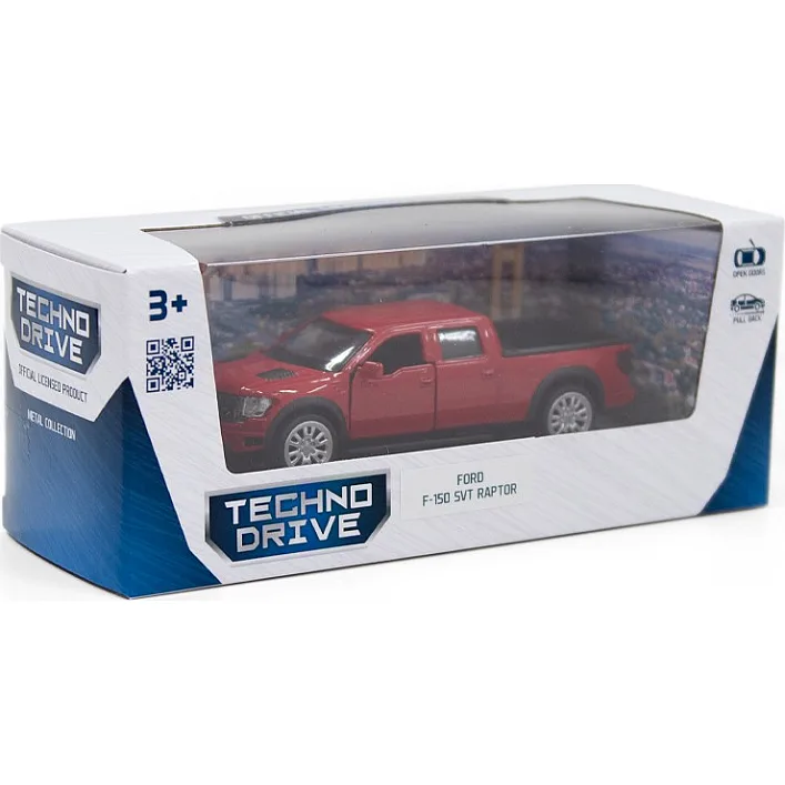 Автомодель - FORD F-150 SVT Raptor (красный)