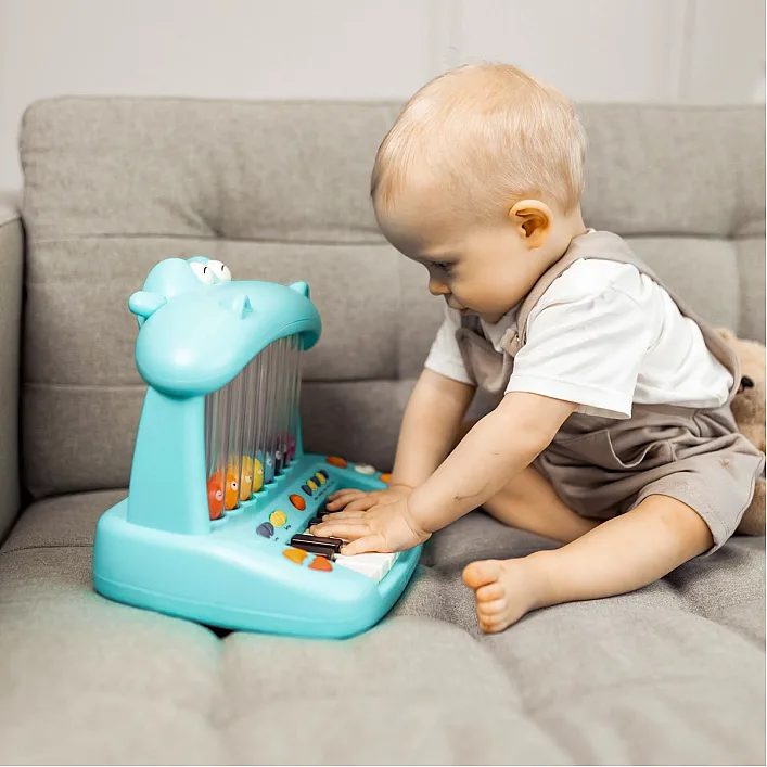 Музыкальная игрушка ГИППОПОФОН (свет, звук) LB1650Z BATTAT (Муз2295)