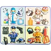 Настольная развивающая игра "Профессии" Ubumblebees (ПСФ160) PSF160 деревянная