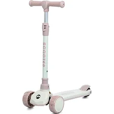 Самокат детский трехколесный JR3-124-P, колеса со светом