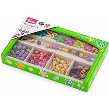 Набор для создания украшений Viga Toys Ожерелье из цветов (52730)