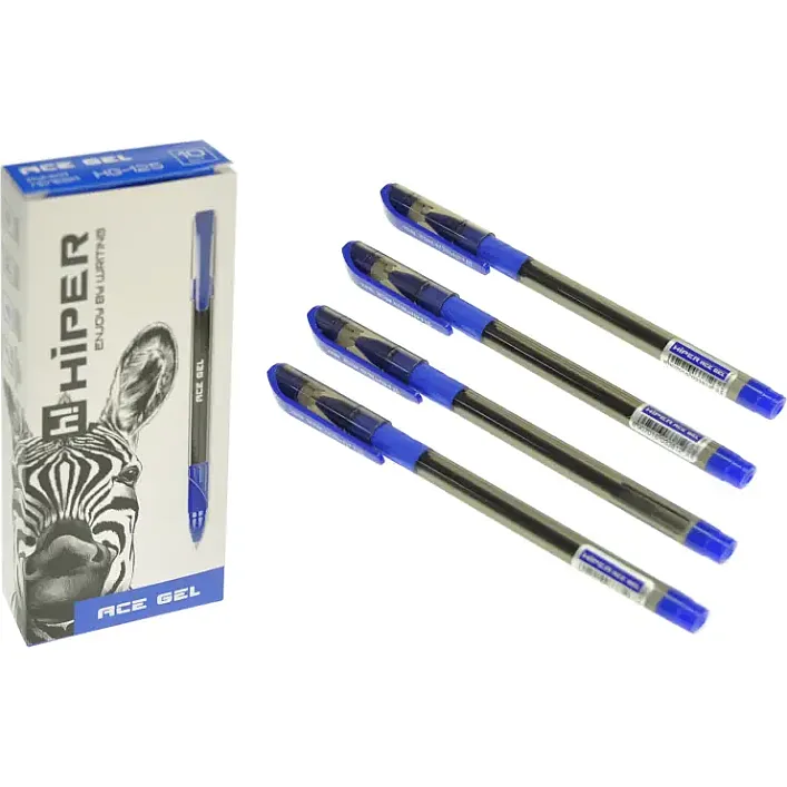 Ручка HIPER гелева HG-125 Teen(Ace) синя (Кнц3867)