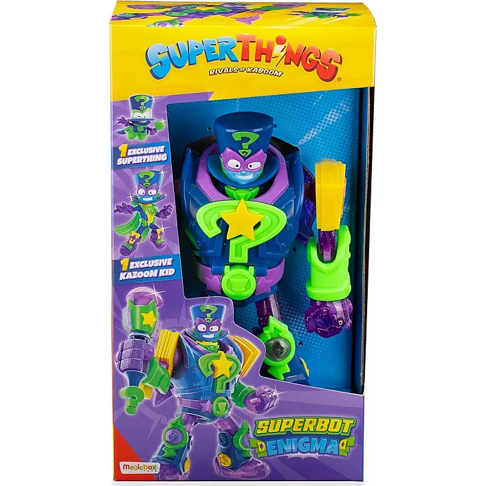 Набор SUPERTHINGS S–Супербот Энигма (робот, казум-кид, фигурка) (Хло8432)