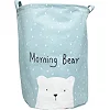 Корзина для игрушек и белья "Hello my bear" (голубой)
