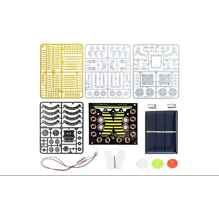 Робот-конструктор на солнечных батареях Solar Robot Kit 14 в 1 в коробке (Хло6581)