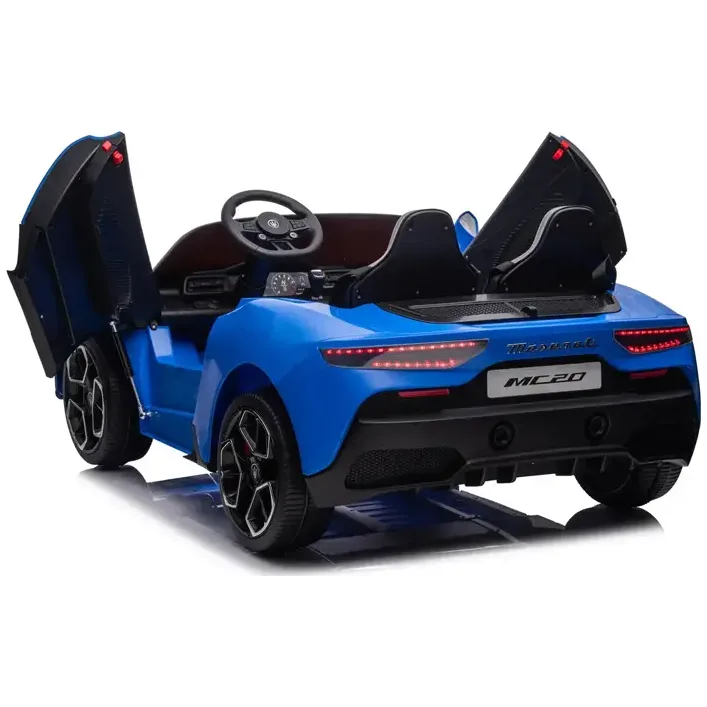 Электромобиль MASERATI S313 двухместный, кожаные сиденья, колеса, EVA, MP3, Р/К, 12В*14АH, 4*45W (Рез2313)