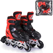 Ролики с подсветкой "Best Roller" S, красный