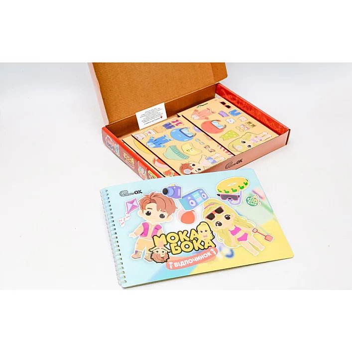 Деревянная игра с наклейками Мока Бока Puz-88893 PuzzleOK (Дер4993)