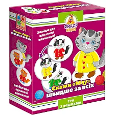 Настольная игра "Crazy Koko. Скажи Мяу!" VT8025-07 VladiToys (Нас6419)