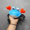Краб (встроенный аккумулятор, подсветка, песня, подвижные элементы, в коробке) (ГОЛУБОЙ)
