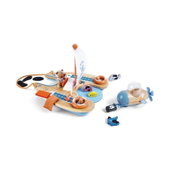 Игровой набор Hape Спасательный катамаран (E3427)