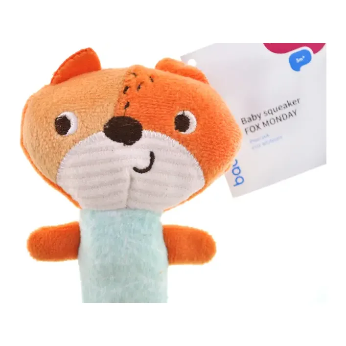 Игрушка с пищалкой 1497 "Лисичка"/"Babyono" (Нем9265)