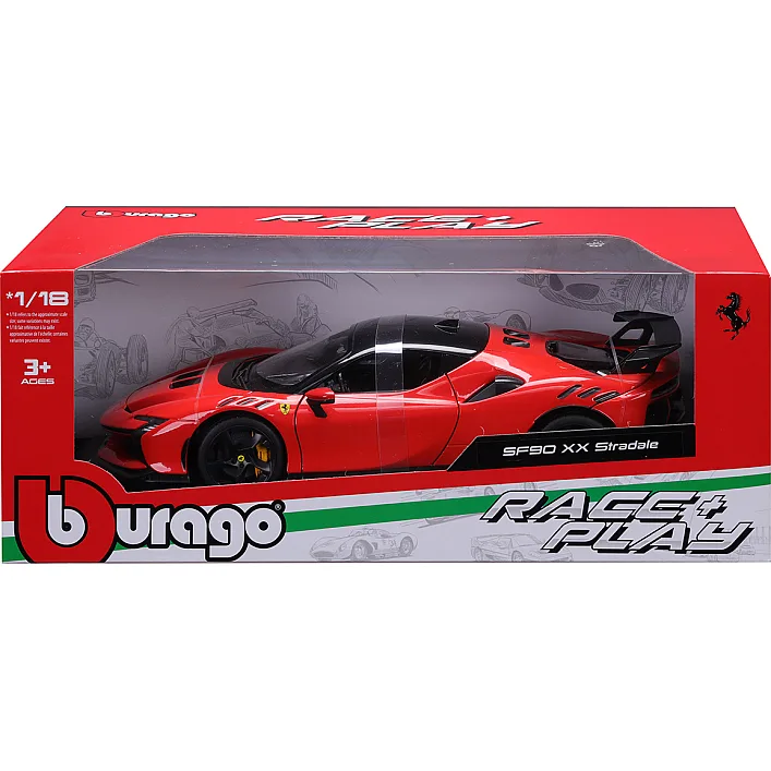 Автомодель серії "R&P" - FERRARI SF90 XX STRADALE (1:18)