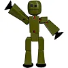 Фігурка для анімаційної творчості STIKBOT (мілітарі)