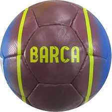 Мяч футбольный BARCELONA Барселона №5, PU 420 грамм, 32 панели,Пакистан,сетка+игла в комплекте