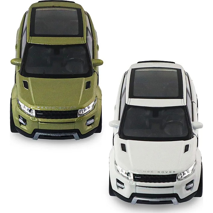 Автомодель - LAND ROVER RANGE ROVER EVOQUE (білий, зелений)