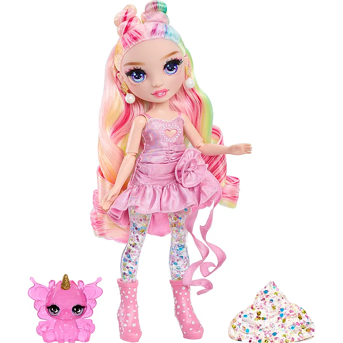 Ігровий набір з лялькою RAINBOW HIGH серії "Rainbow Shimmers" - БЕЛЛА (зі слаймом)