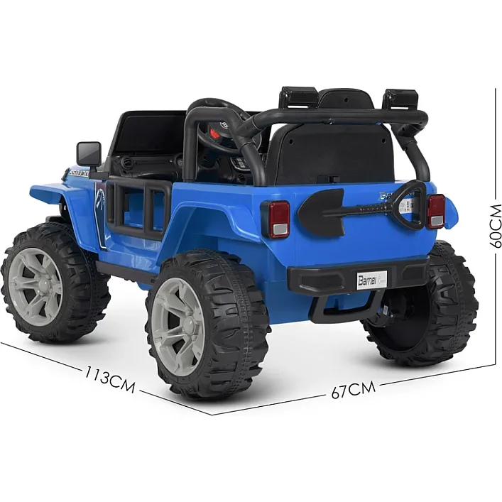Дитячий електромобіль Джип Bambi Racer M 4282EBLR-4 до 30 кг