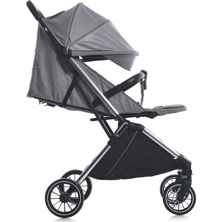 Коляска детская прогулочная LINK ME 1129 Silver Striped
