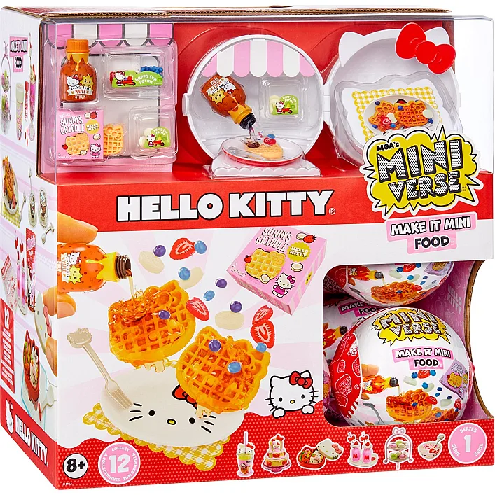 Игровой набор Miniverse серии Sanrio S1 – Создай вкусняшки в стиле Хеллоу Китти