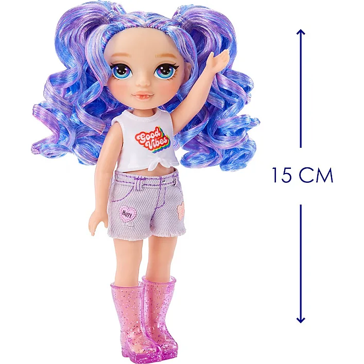 Игровой набор с куклой Rainbow High серии Littles - Аметиста