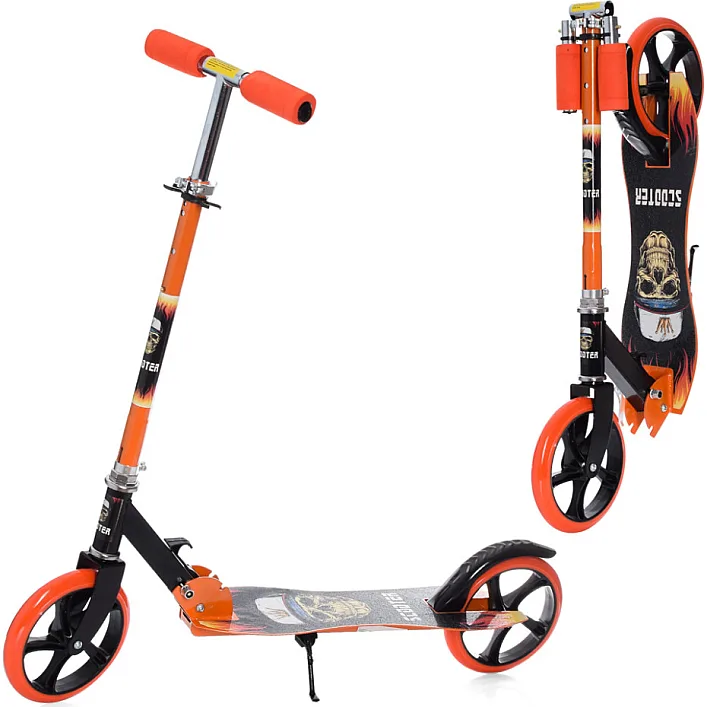 Самокат детский iTrike SR 2-050-1-OR складной