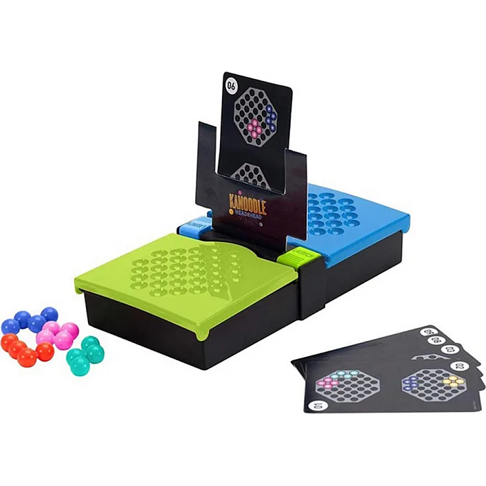 Настольная игра головоломка "IQ game toys" IQ-5 игровое поле, шарики, 40 карточек