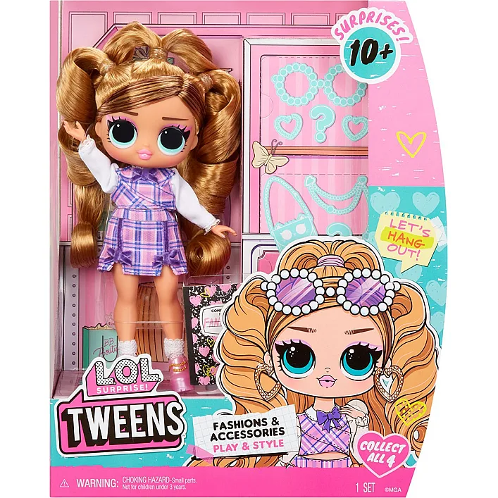 Игровой набор с куклой L.O.L. Surprise! серии Tweens Core – Модница