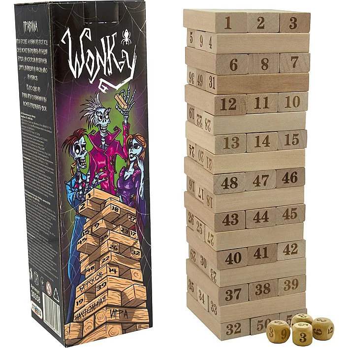 Развлекательная игра "Wonky" (рус)