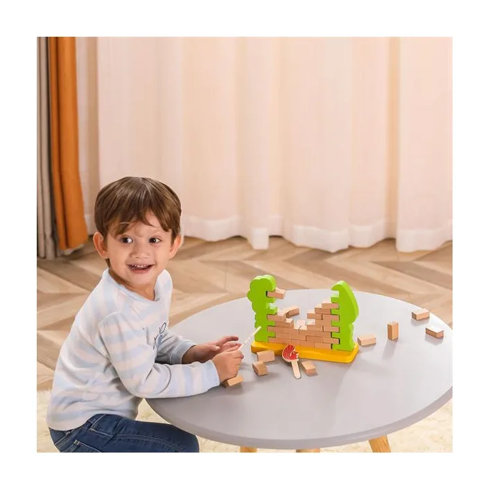 Настольная игра Viga Toys Стена из кирпичиков (44566)