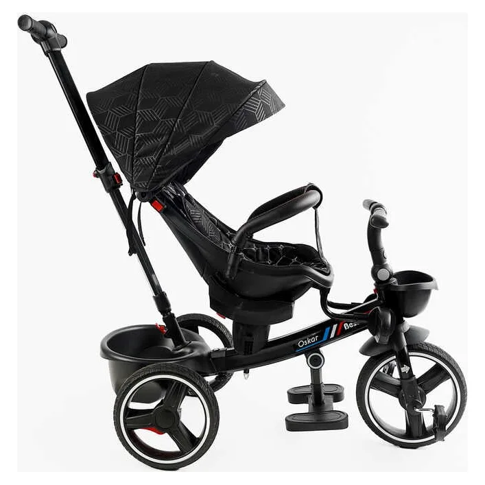 Велосипед 6390 – 26-302 BestTrike "Oscar" (1) ПОВОРОТНЕ СИДІННЯ, КЕРМО СКЛАДАЄТЬСЯ, КОЛЕСА З ПРОГУМОВАНИМ PU, КОШИК, ТЕЛЕСКОПІЧНА РУЧКА