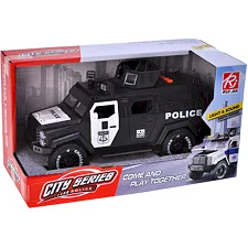 Машина інерційна RJ9808B "Поліція" озвучена, зі світлом, в коробці YG Toys (Маш4022)