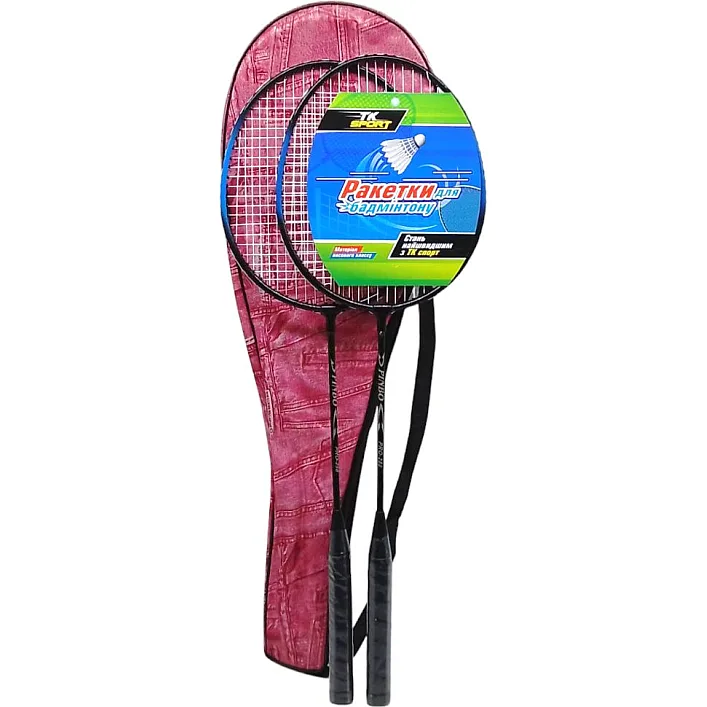 Бадмінтон "TK Sport", 2 ракетки, у чохлі