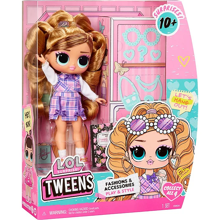 Игровой набор с куклой L.O.L. Surprise! серии Tweens Core – Модница