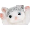 Антистресс сквиш Котик р.20*10см (в дисплее 4шт) (Рез4855)