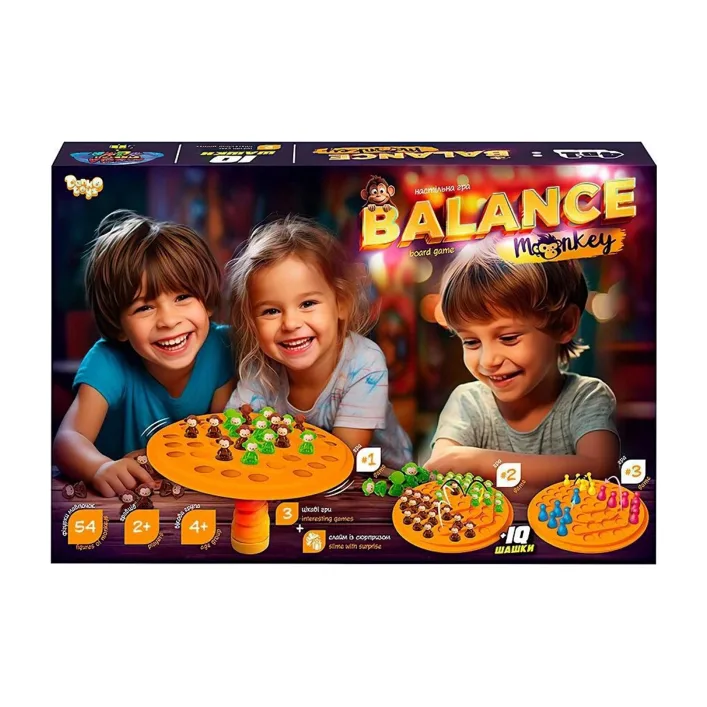 Настільна гра BalM-02 "Balance Monkey" велика DANKO (Нас3073)