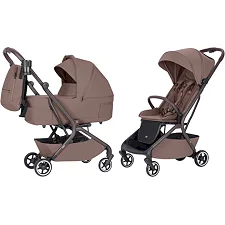 Коляска універсальна Magia CRL-6555 (2in1) Glace Pink CARRELLO