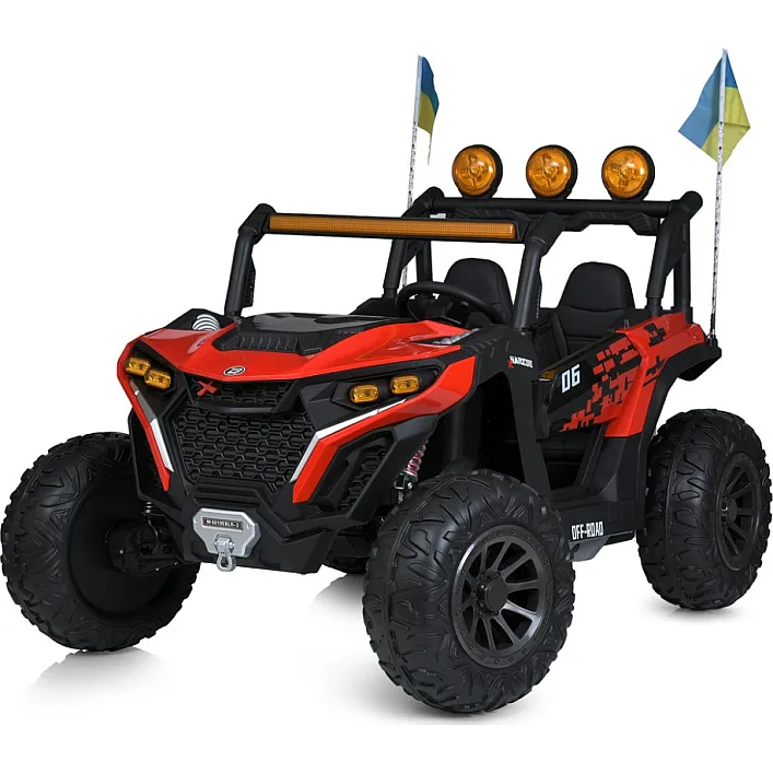Дитячий електромобіль Джип M 6019EBLR-3 до 30 кг