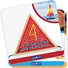 Шнуровка Guidecraft Manipulatives Большие фигуры (G6804)