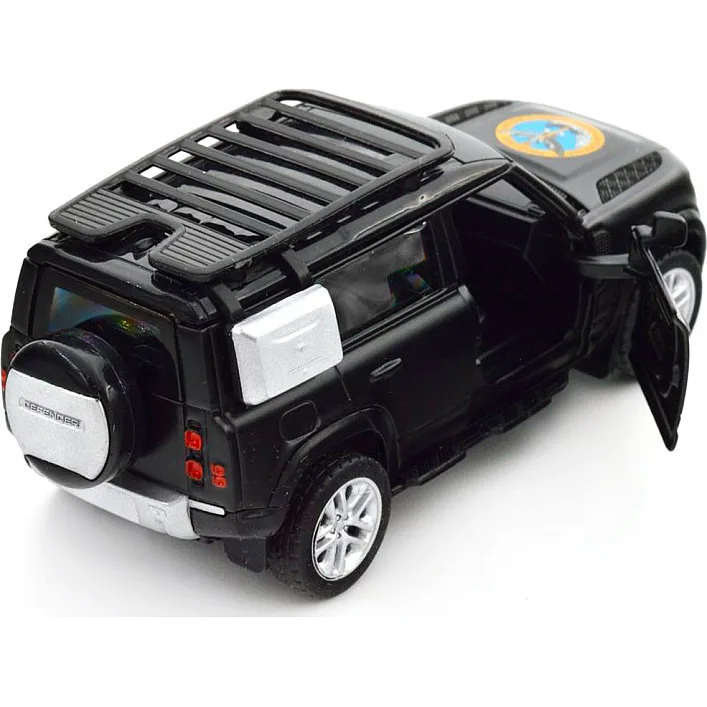 Автомодель серии Шевроны Героев - LAND ROVER DEFENDER 110 - ГУР МО (Маш6909)