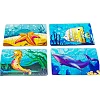 Деревянный пазл 4 в 1 "Морские жители" 15 элем. в рисунке PuzzleOK (Дер9653)