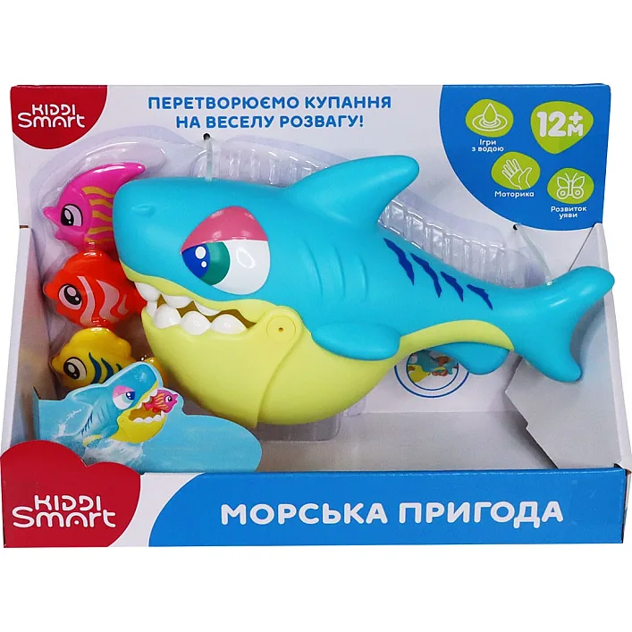 Ігровий набір KIDDI SMART – МОРСЬКА ПРИГОДА (для гри у ванній)