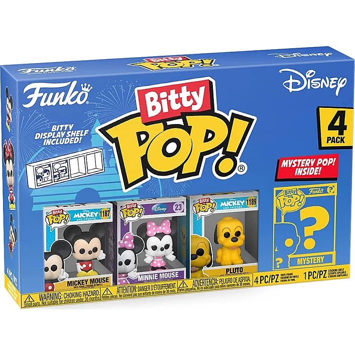 Набор фигурок Bitty Pop! серии Дисней (4 фигурки асс.)