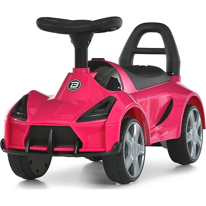 Дитяча каталка-толокар Bambi (M 6299-8) рожевий, музика, світло