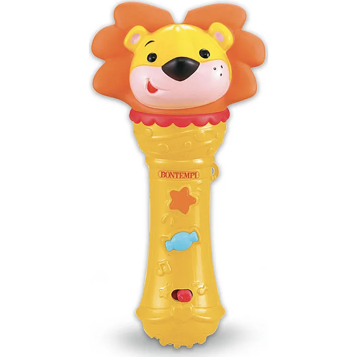 Детская музыкальная игрушка "Мой первый микрофон Зверюшка", Bontempi (411925)